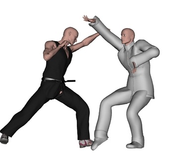 High Crane vs. Straight Left