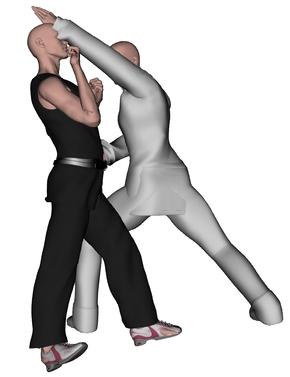 third eye and hip center takedown